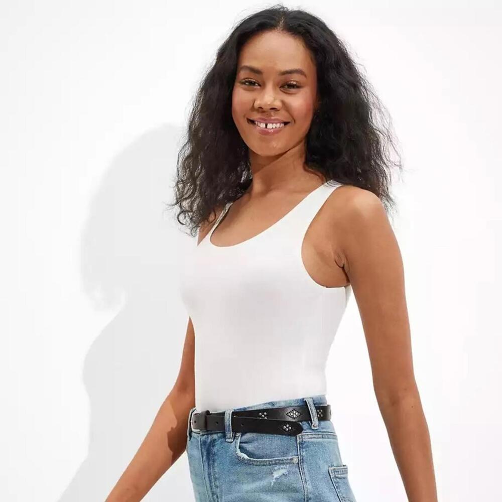 Scoop Neck Tank Bodysuit